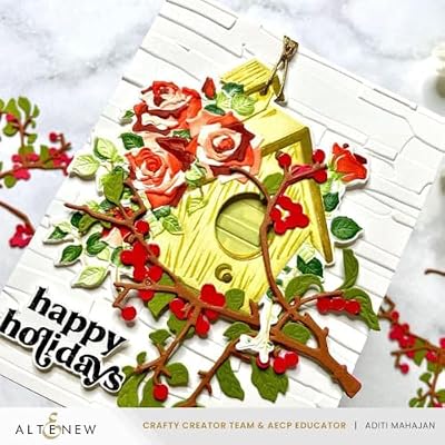 Altenew Pocket Sentiments Clear Stamp Set (3 x 4), Sentiment Die Set for Birthday Cards, Congrats Cards, and Thank You Cards, 14 Individual Stamps and Dies, Trendy Sentiment Fonts Complete Bundle
