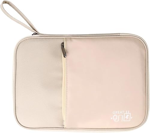 Organizador de cables de viaje, organizador electrónico para tablet de 11 pulgadas, bolsa organizadora de tecnología de viaje para tableta de 11