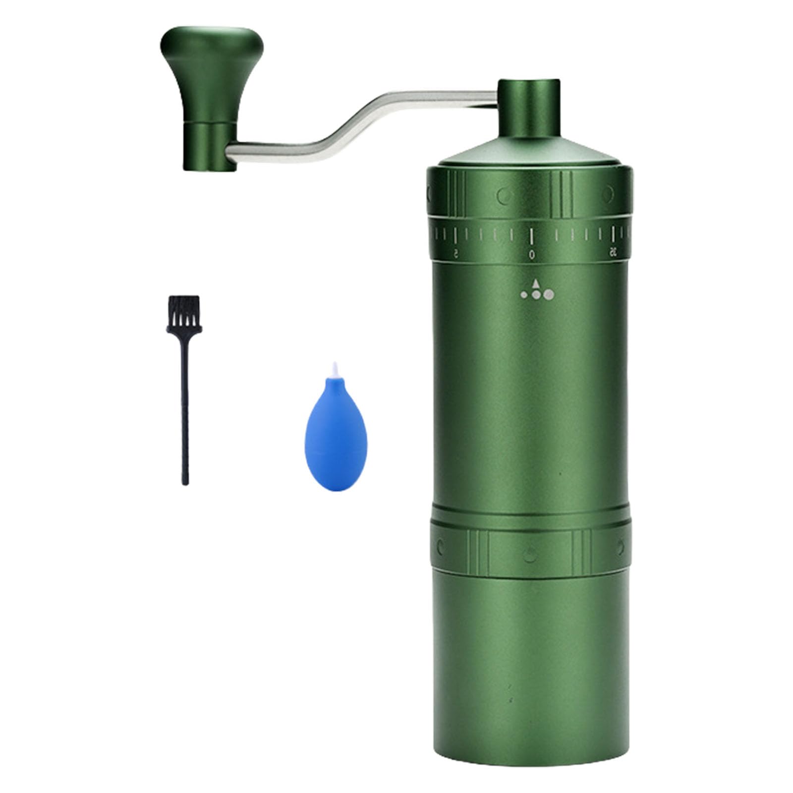 Mekalero AdjustabIe Coffee Grinder Funtional Hand Cranked Mill Small Manual Bean Grinder Grinding Device Suitable for Coffee Tool