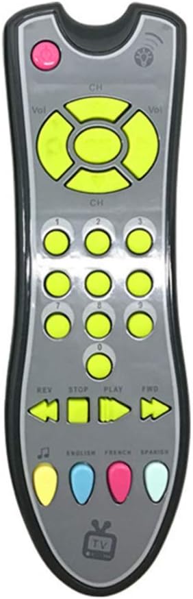 Jouet Telecommande Pour Bebe Telecommande De Simulation Avec Lumieres Musicales Jouets A Cliquer Et Compter Jouet Educatif Precoce Couleur Aleatoire Amazon Fr Jeux Et Jouets