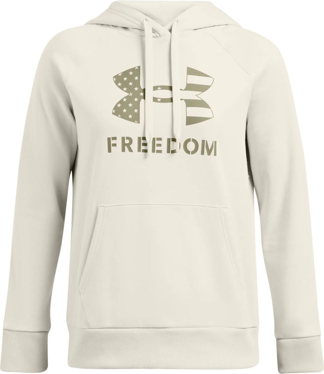 Under Armour 1386360-110-LG W Freedom Logo Fleece HD Summit White LG