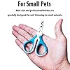 gonicc Professional Pet Nail Clippers and Trimmer - Best for Cats, Small Dogs and Any Small Pets. Sharp Angled Blade Pet Nail Trimmer Scissors. #4