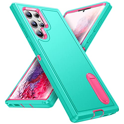 Coque Samsung S22 Plus rigide antichoc et anti-empreintes bleu ciel