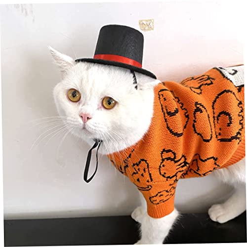 Sombrero de copa para perro y gato, ajustable, talla S miniatura 2