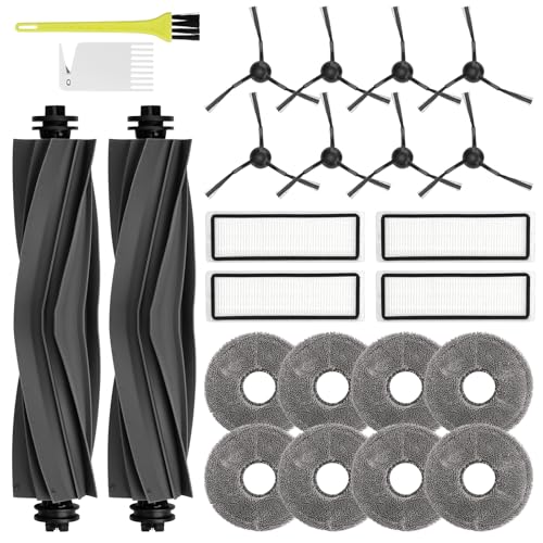 Accesorios compatible con Dreame L10s Ultra/ L10 Prime,compatible Xiaomi X20 Plus X10 Plus /L10s Pro Gen 2 /X20+ / L10s Plus, Piezas de repuesto Filtros Cepillos Principales Mopa Cepillos Laterales