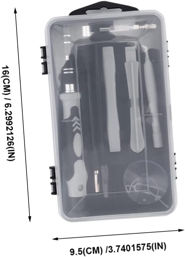 Phone Screwdriver Repair Tool Set Multifunctional Mobile Disassembly Kit with Anti-slip Handles and Precision Tweezers for Electronics and Gadget Repairs