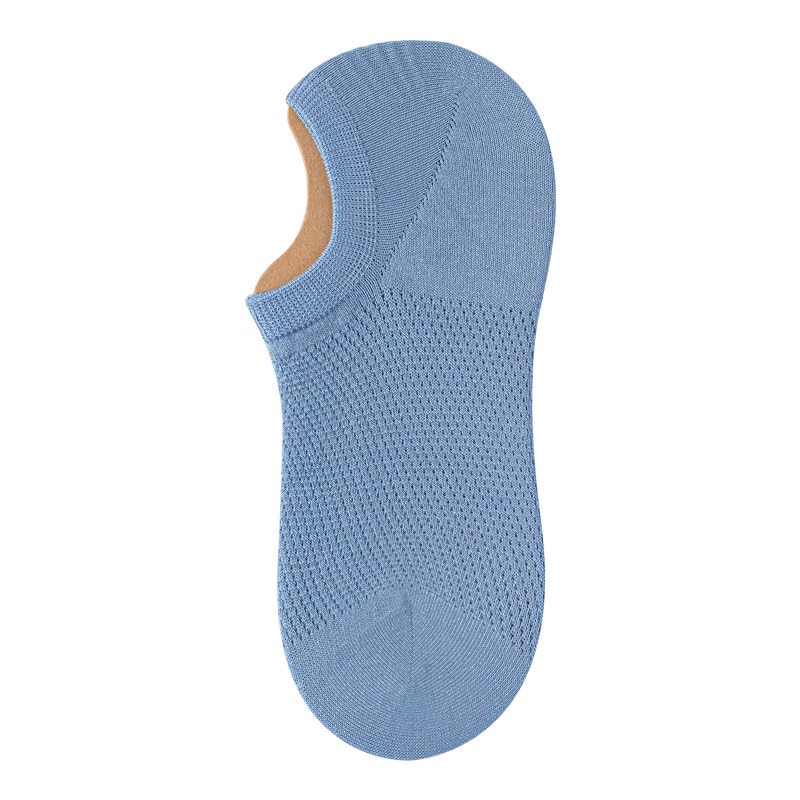 Chaussettes invisibles homme antidérapantes avec silicone pour une marche sans frottement