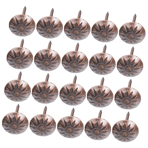 SEWACC Pcs Iron Upholstery Tacks Nails for Furniture Decorative Push Pin Vintage Retro