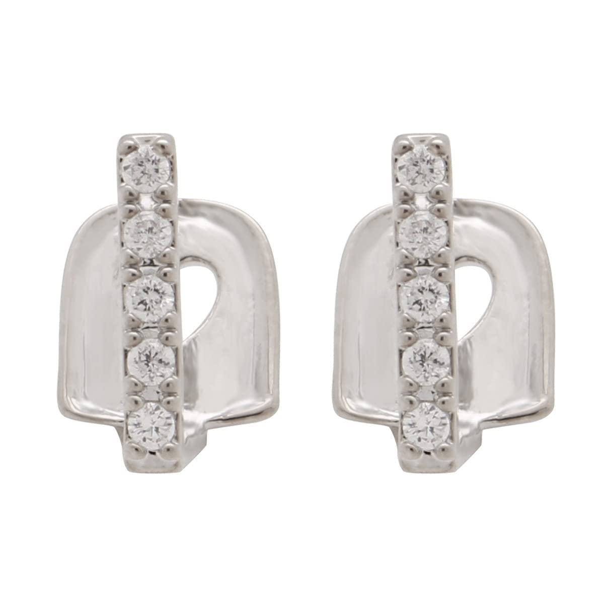 Retzjorv2 Pcs 18K Gold Plated Hip Hop Teeth Grillz Caps Iced Out CZ Gap Grillz Single Tooth Top or Bottom Grills for Your Teeth Grillz Set for Men Women