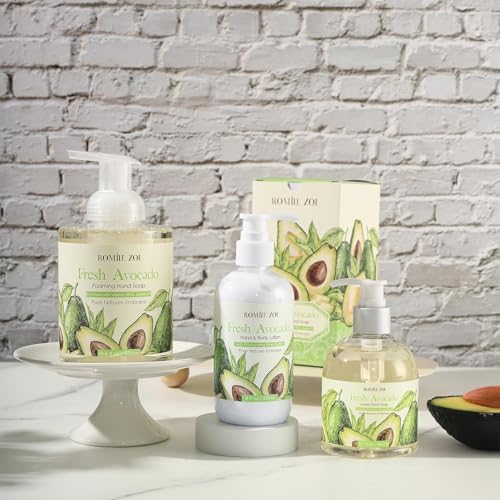Image of ROMIIE ZOI Foaming Hand Soap, Avocado, 500ml / 16.8fl.oz | With Gift Box, Gentle cleansing, nourishes skin without drying