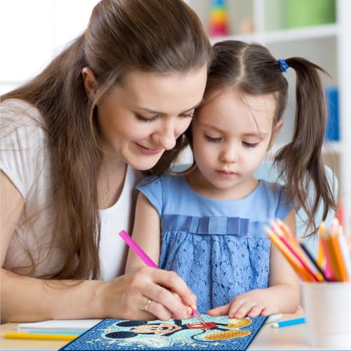 LWZAYS 4 Cartoon Pack Diamond Art Painting Kits for Kids Ages 4-8-12 by LWZAYS - Used condition - Image 7