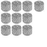 Lecreatekit Schaumstoff-Lanzen-Netzfilter, verbesserte gleichmäßige Löcher für reichlich Schneeschaum-Generation, 10 Ersatz-Gaze für Hochdruckreiniger