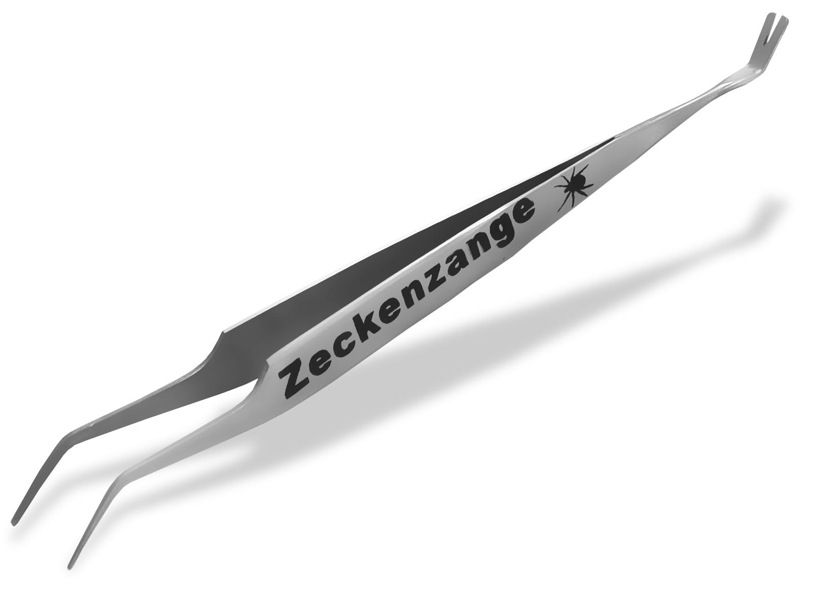 InstrumenteNrw Zeckenzangen-Set Aus Edelstahl – 2 Pinzetten (11,2 Cm & 12 Cm) Für Hunde, Katzen & Splitterentfernung