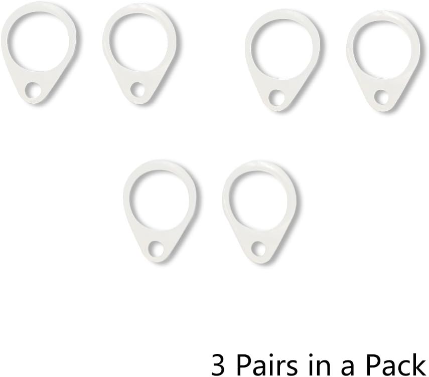 Silicone Loops BTE Hearing Aid Clip Adaptor (Three Pair) (11mm)