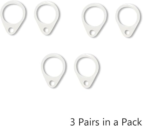 Miniatura 3 de Soundlink Bucles de silicona BTE Adaptador de clip para audífonos audífonos Conectores para gafas (tres pares) (0.276 in)