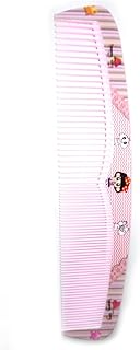 مشط شعر اكريلليك مسطح مسطرة لتصفيف الشعر (لون عشوائي 1 قطعة)