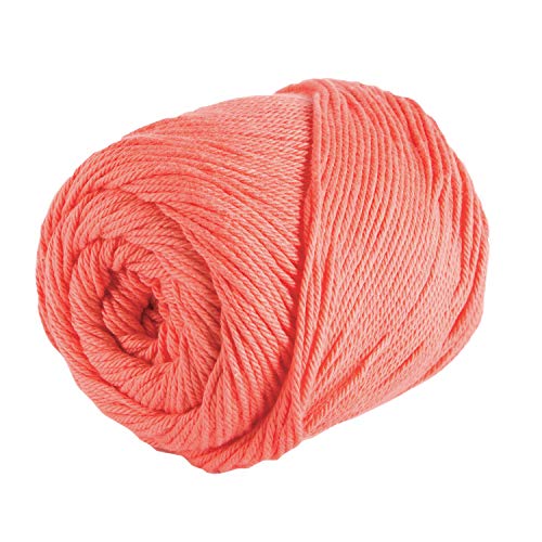 Knit Picks Dishie Orange Worsted Weight 100% Cotton Yarn for Crocheting