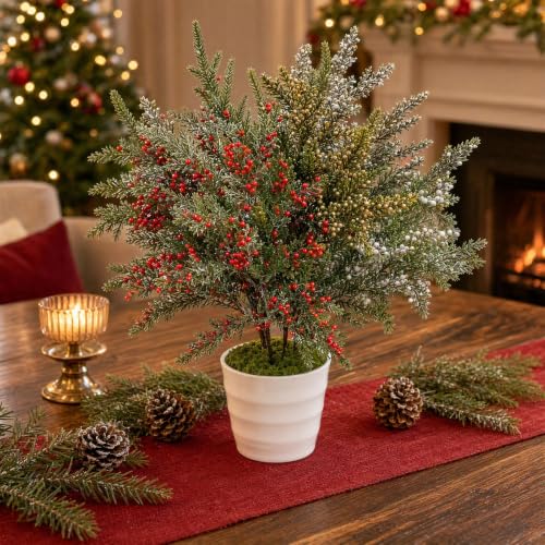3PCS Artificial Pine Branches, Faux Stems Centerpieces for Tables (A) - image 8