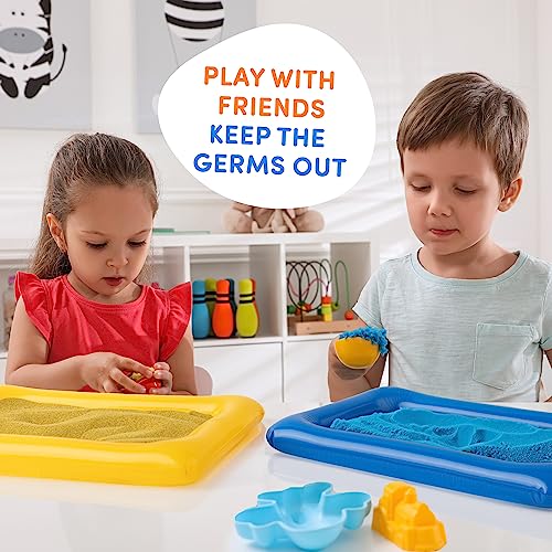 Sensory Sand Inflatable Sand Trays Small Size Holds 2 Pounds of Play Sand