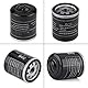 Motorradölfilter, Hochleistungs-Premium-Ölfilterersatz für 125 150 200 250 X7 X8 X9 GT