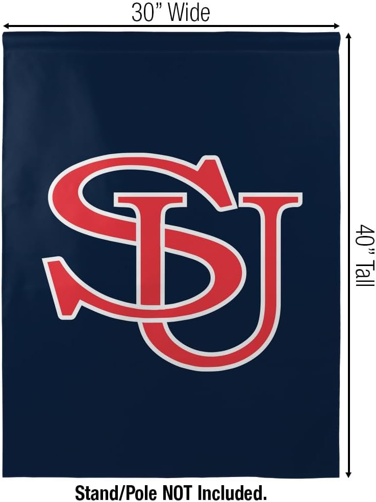 Graphics & More Shippensburg University Secondary Logo 30x40 Double-Sided Outdoor Flag – Durable Polyester Yard Banner for Porch, Garden, or Wall – Indoor/Outdoor