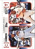 2010 Topps Legendary Lineage #LL60 Ryne Sandberg/Chase Utley Chicago Cubs/Philadelphia Phillies MLB Baseball Card NM-MT