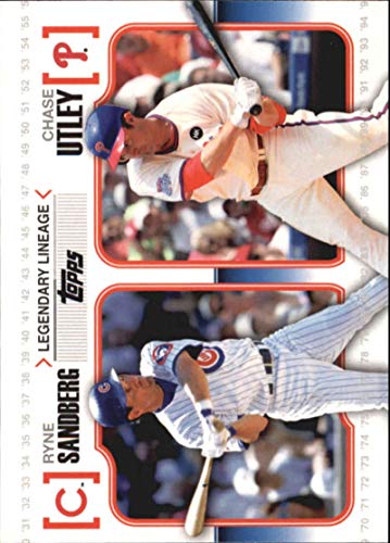 2010 Topps Legendary Lineage #LL60 Ryne Sandberg/Chase Utley