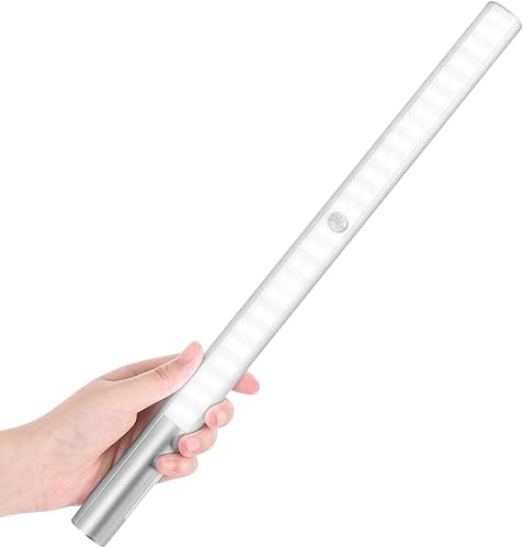 Miniatura 2 de BLS - Paquete de 6 luces con sensor de movimiento para interiores + 1 paquete de luces LED T401 para armario, funciona con pilas, iluminación