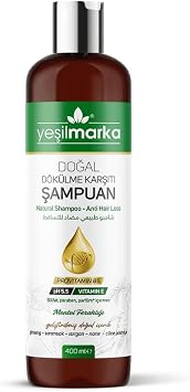 Ye ilmarka Natural Anti-Shedding Shampoo, Nourishing, Dry and Fine Hair, Inoculated with Natural Oils and Botanical Extracts, Shampoo Against Hair Loss, 400 ml