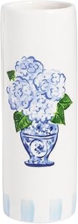 Mud Pie Ceramic Hydrangea Stem Vase