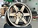 New 18x8.5J NK TE37 Flow Formed Wheel 5x112, Matte Bronze (set of 4 wheels)