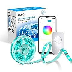 Tapo L900-5 Striscia LED Smart Wi-Fi 5m, Controllo Vocale Compatibile con Alexa e Google Assistant, Sync-to-Music, Luci LED per Casa, Bar, Festa, Accorciabile e Controllo dall'APP