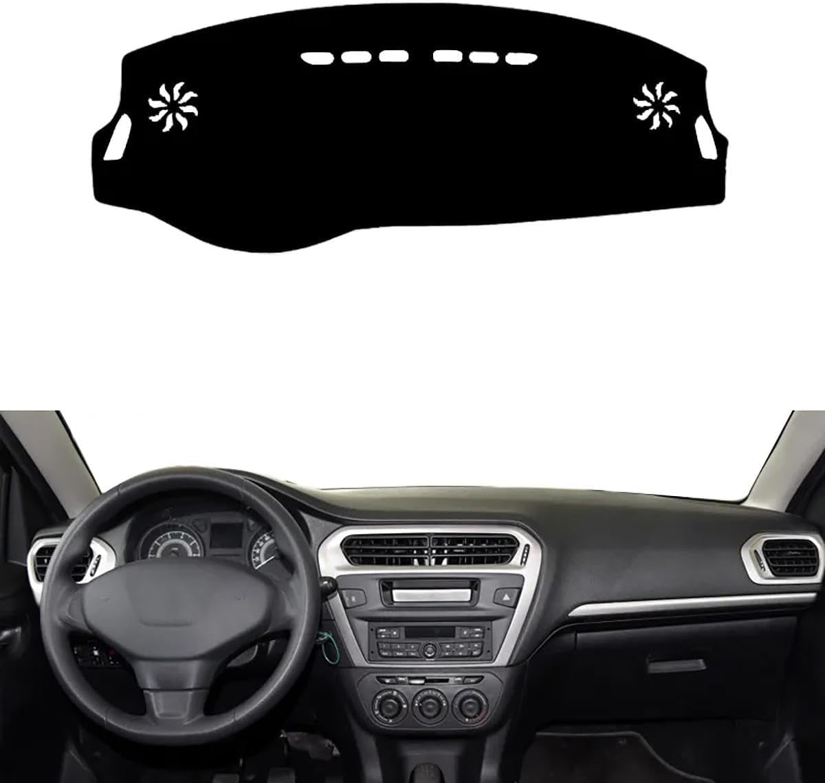 ZhangXD Car Dashboard Cover for Peugeot 301 2012–2019