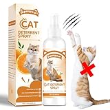 Cat Pee Deterrent Spray, Dog Away Repellent Sprays for Furniture, Anti Scratch No Chew Citrus Spray for Cats, Effective Anti Urine Marking Sprays, Pet Behavior Training for Indoor Outdoor 4OZ