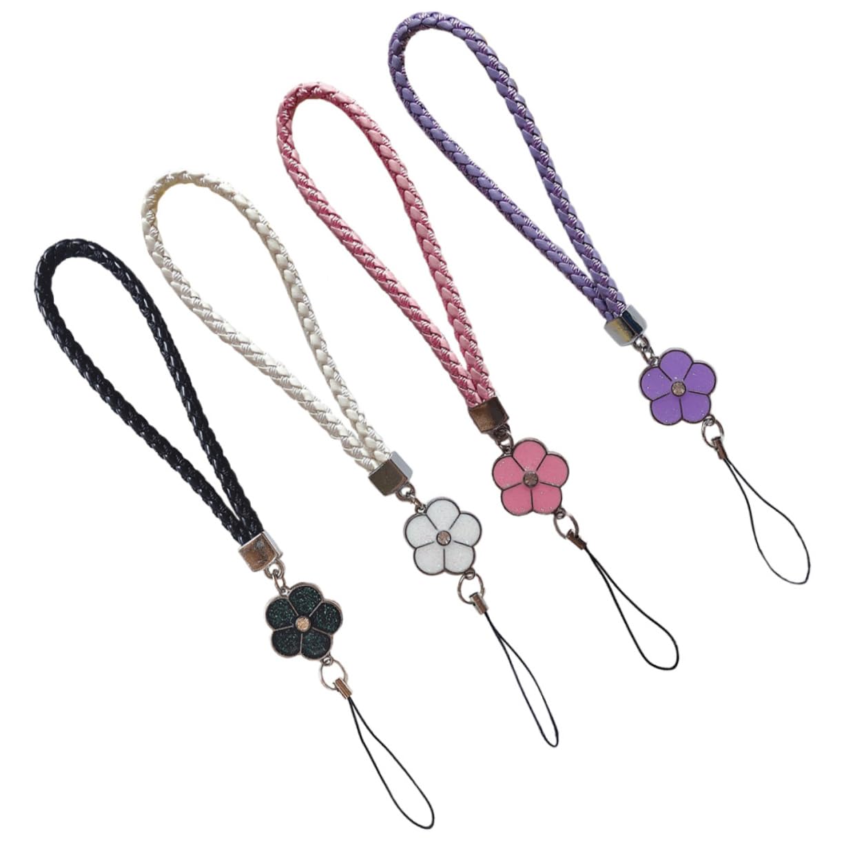 Gadpiparty Adornos Para Telefonos Moviles Accesorios Moviles Accesorios Para Moviles Muñeca De Cordón De Teléfono Perlas De Teléfono Soga Cordones Para Colgar Telefonos Pu