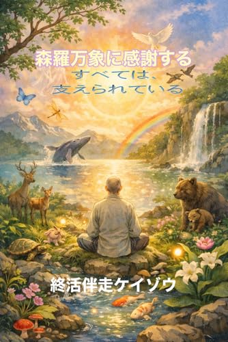 Be grateful to all things in the univer: Everything is supported Living with the Earth Series (Japanese Edition)