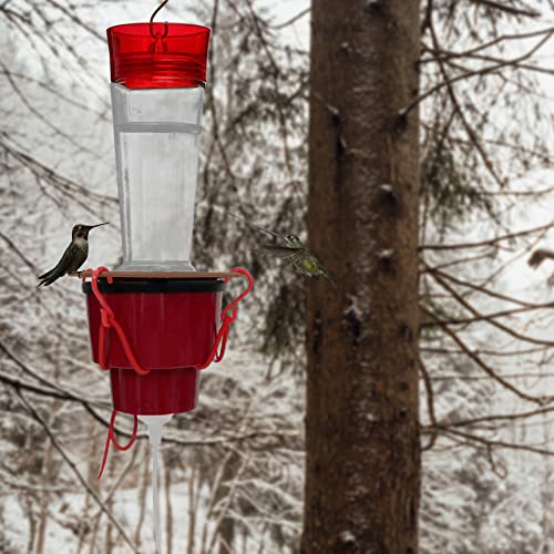 Hummingbird Feeder Heater, Heated Hummingbird Feeders for Outdoor, Bird Feeder