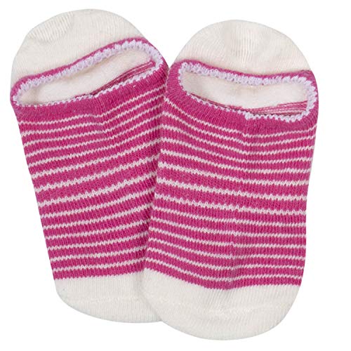 Gerber Baby Girls' 8-Pack Wiggle Proof No Show Socks, Bunny, 5T #TOP13