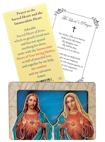 Mini Sacred Heart of Jesus, Immaculate Heart of Mary Picture