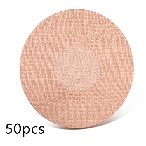 2x 50Pack Libre Sensor Covers Remendos Adesivos CGM Precut Sem No Centro À D'água Forte para Perman