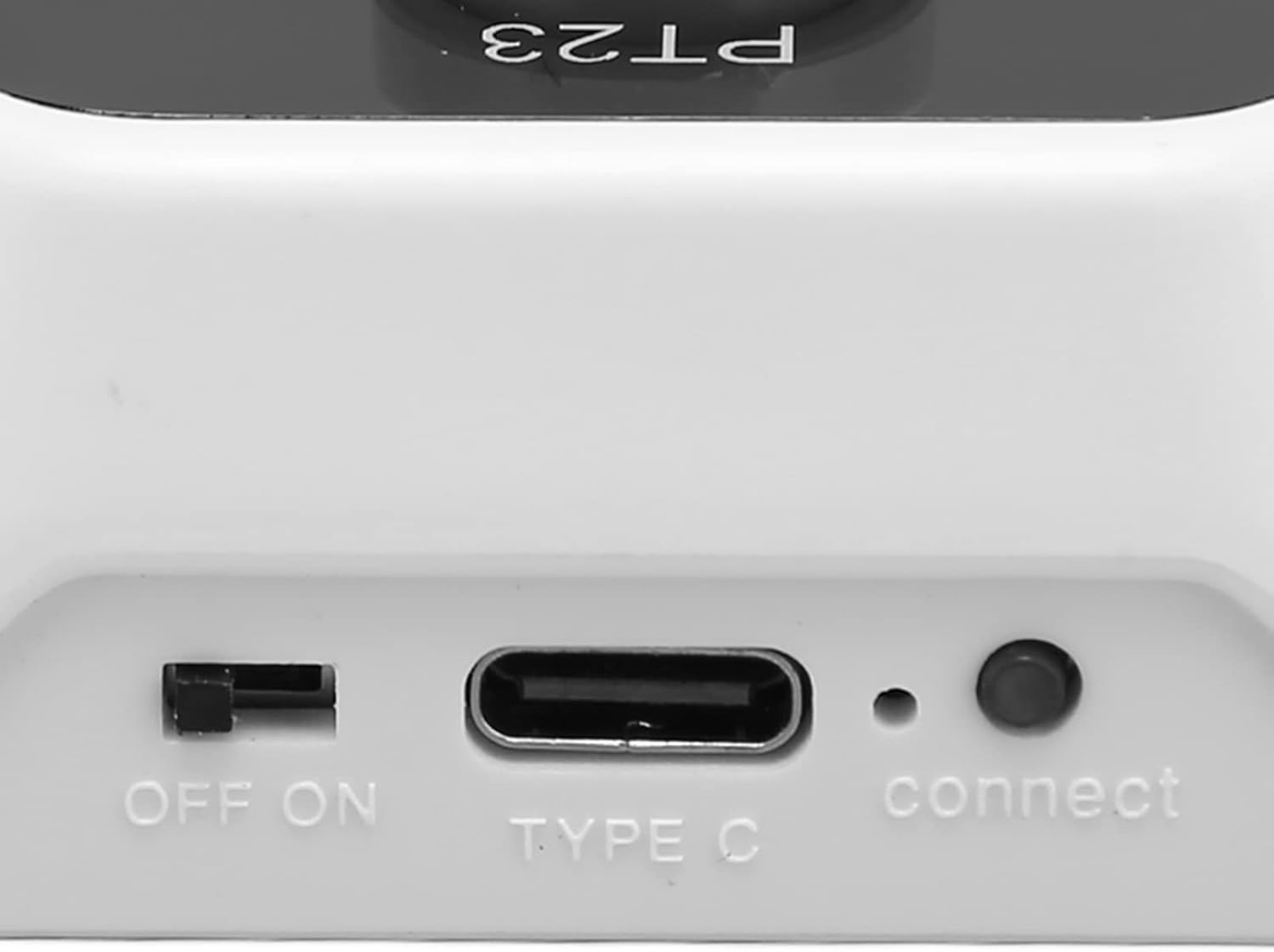 Page Turner Pedal Bluetooth5.3 for Computer Phone Tablets WindowsOS XAndroid iOS, Type C Rechargeable Multimedia Remote Controller Key Switch (White)