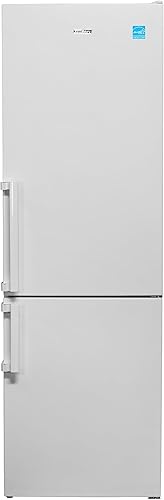 Conserv 12cf No Frost Bottom Congelador Refrigerador Estante de vino GARAJE READY E-Star (blanco)