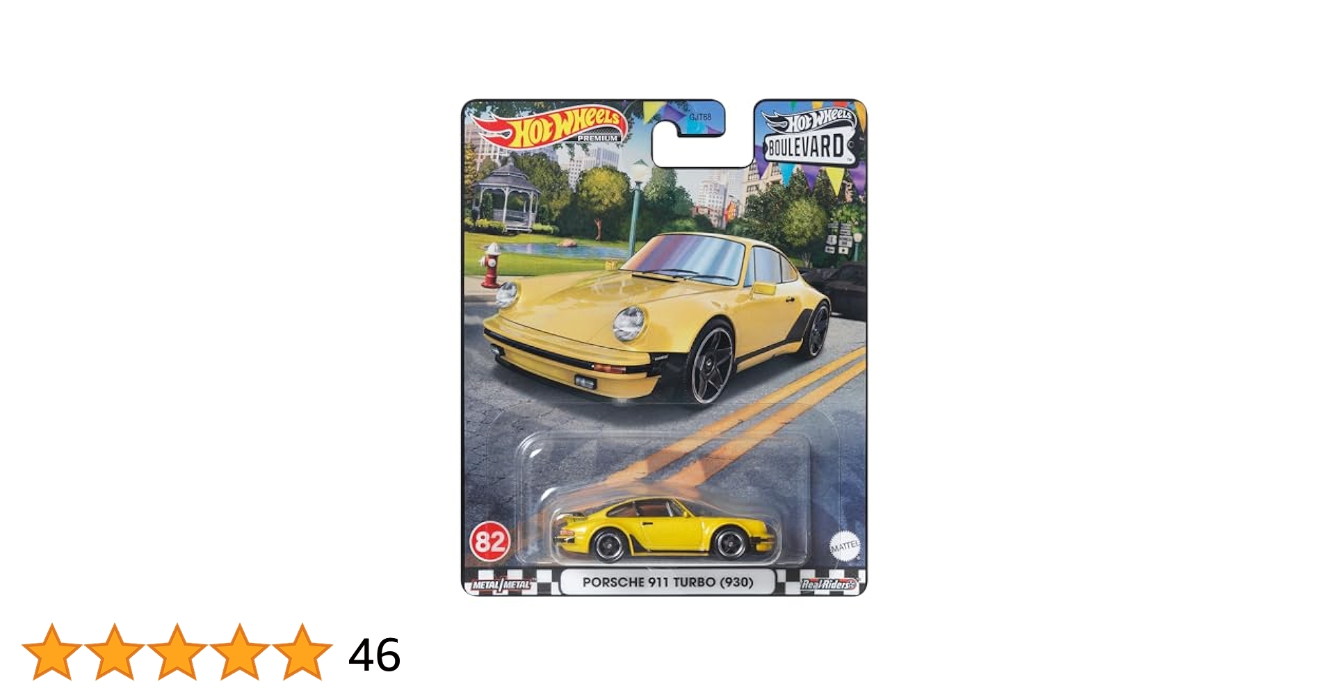 ホットウィール　100%Hot Wheels Porsche 930 Turbo Hot Wheels Collector Vehicle Collection Porsche 911 Turbo