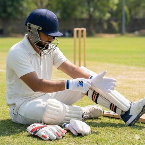 Image of College Cricket Wicket Keeping Gloves Includes mash net Inner Gloves Recommended for Tennis Ball Cricket for Boys Under 10 to 15 Years Boys