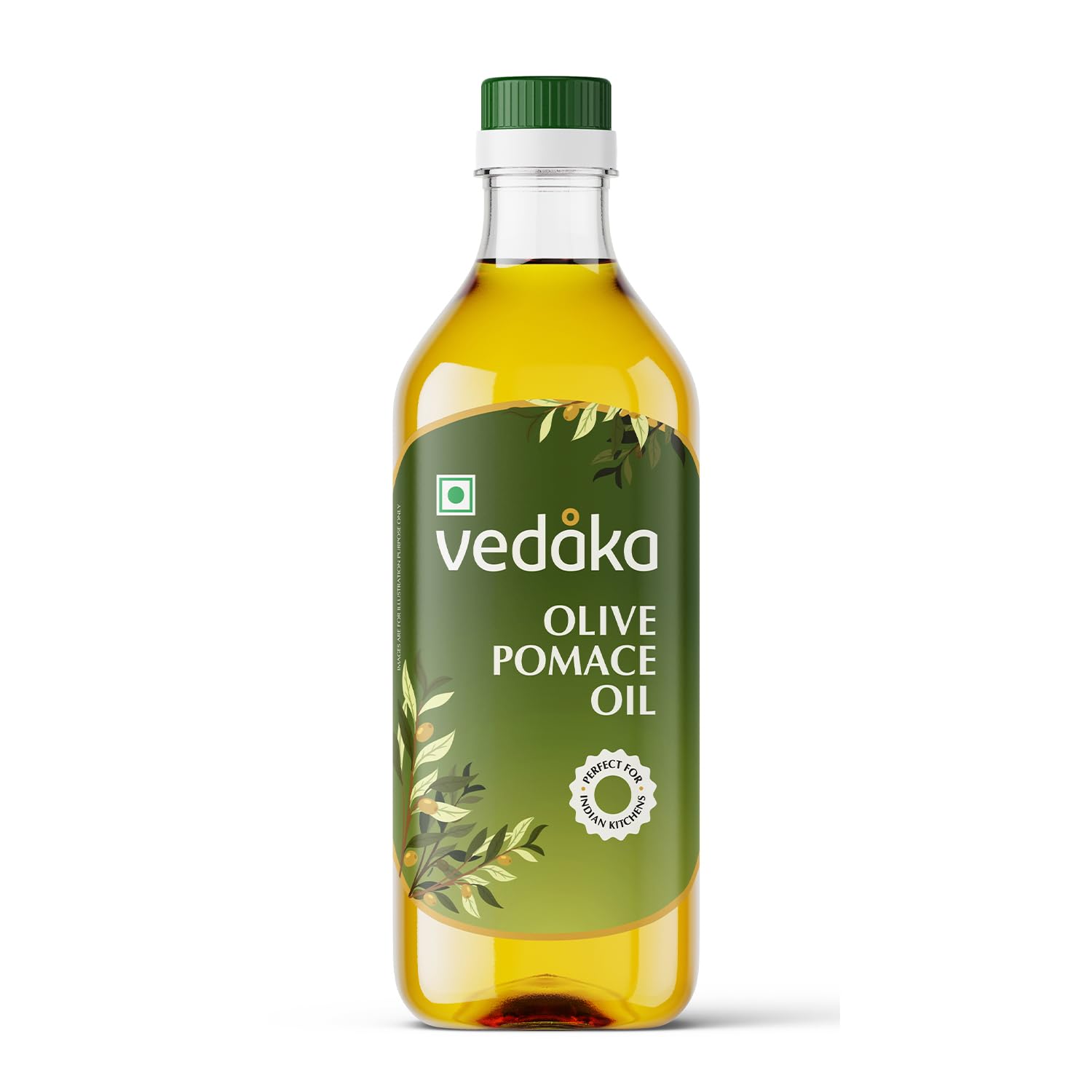 Amazon Brand - Solimo Pomace Olive Oil, 1L