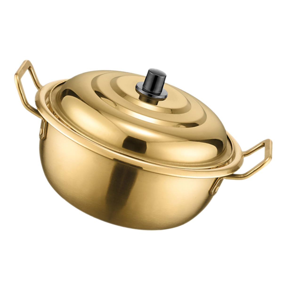 Marmite pour ramen coréenne en acier inoxydable 2,5l chauffage rapide