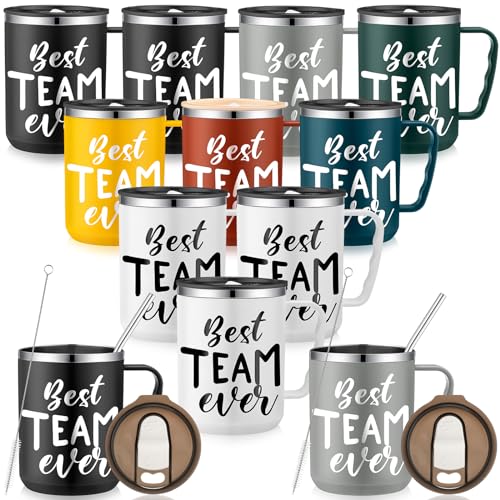 Lallisa 12 Pcs Travel Coffee Mugs