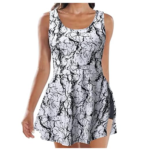 Tankinis para Mujer Bañador Mujer Control de Abdomen Push up Cintura Alta Dos Piezas Tankini Talla Grande Trajes de Baño Natacion Ropa de Playa Piscina Deportivo 2023 Verano(#09,5XL)