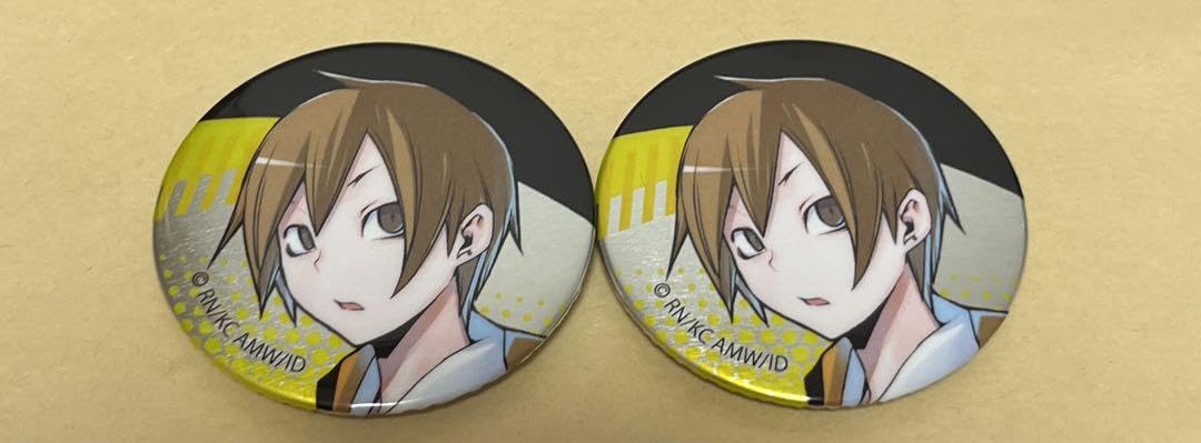 Amazon.co.jp: 紀田正臣 デュラララ!! 20周年記念メタリック缶バッジ