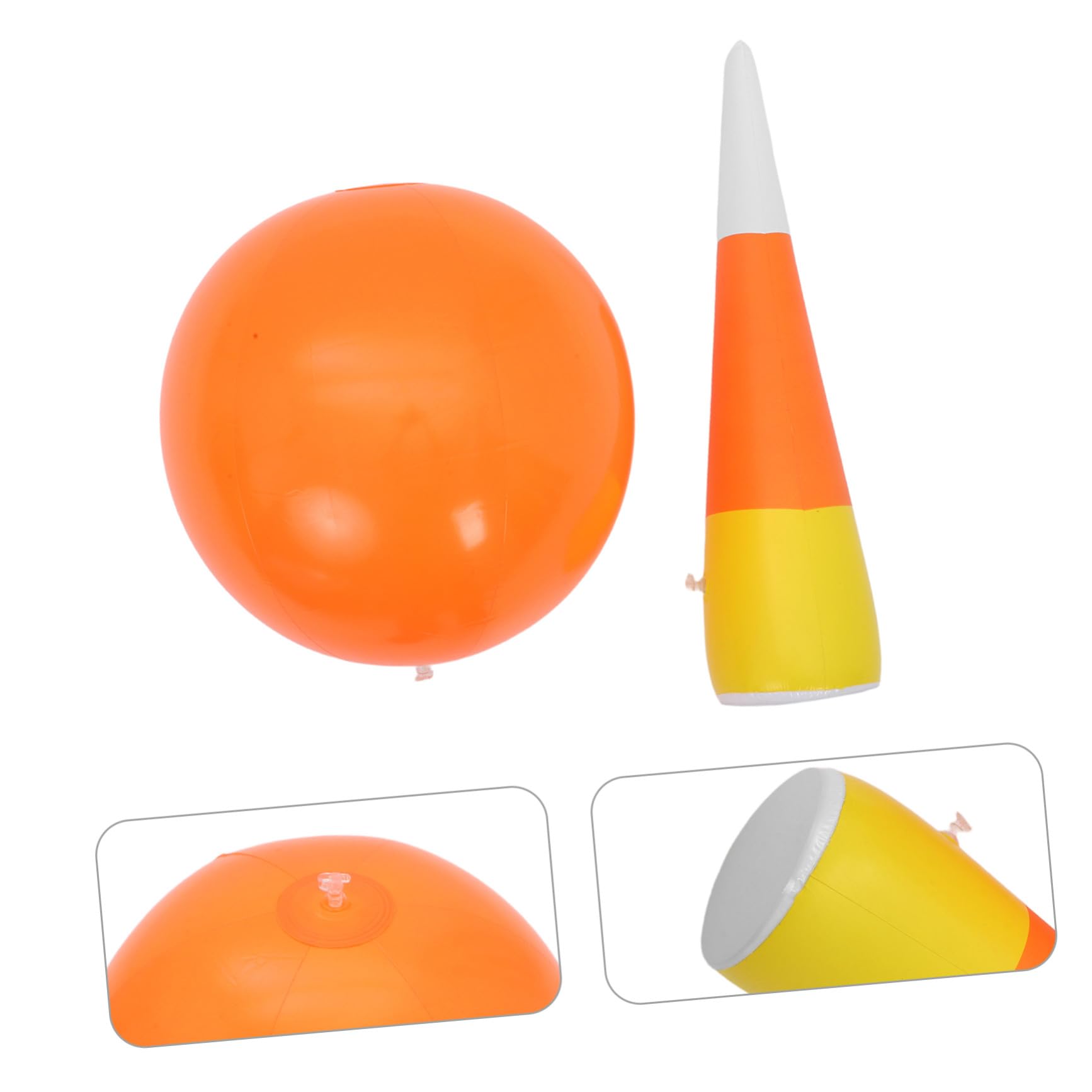 SUPVOX Bolos Inflable para Interiores y Exteriores Bolos y Bolas Inflables para Fiestas Familiares Césped